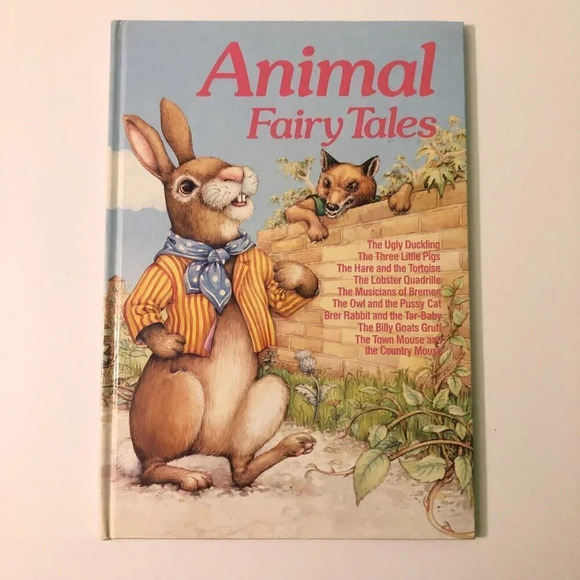 Vintage 1987 Animal Fairy Tales Claire Mumford Cavendish Childrens Stories - Picture 14 of 14
